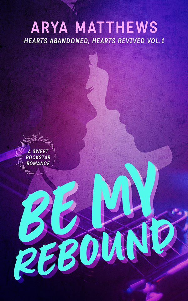 book cover of Tell Me Why Not by Arya Matthews silhouettes on purple background